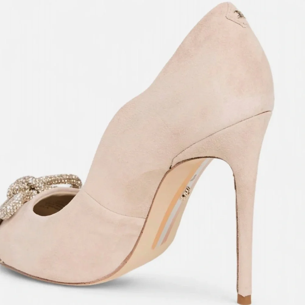 Deela Pumps In Cappuccino Suede - Picture 2 of 8